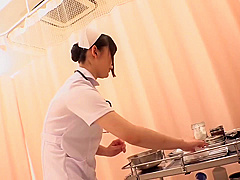 01F1223-Beautiful nurse handjobs patient's cock