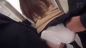 08351 Creampie in 3P orgy SEX!