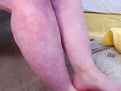 1002 Dawnskye Brings A New Fun Video Centered On My Sexy Feet But Includes Booty And Tits And 420
