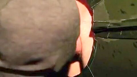 19-yr-old str8 guy`s first gloryhole BJ