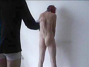 2008 first whipping of servilejerome & sucking Master's dick