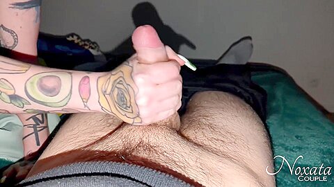 4k She Caught Me Jerking Off And Help Me Finish