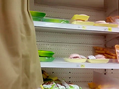 A Chick At Meat Department