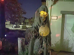 A Halloween Dildo Diddling