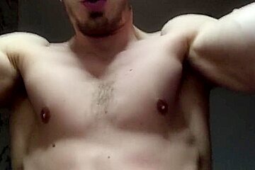 A Muscular Hot Guy Cums On Your Face After A Passionate Fuck! Solo Male Humping Pillow! Lots Of Cum!