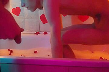 A Romantic Bare Bath
