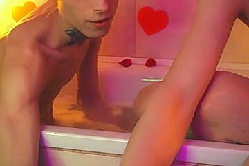 A Romantic Bare Bath