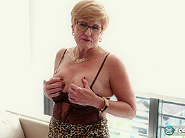 A brand new 60Plus MILF named Clara Red