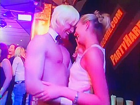 A bunch of amateur girls letting go and fucking hardcore strippers