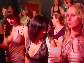 A bunch of amateur girls letting go and fucking hardcore strippers