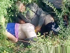 A homeless man wants to fuck woman