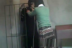 A man tied by a girl - 2