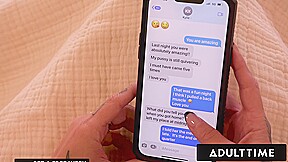 ADULT TIME - teen 18+ Kylie Rocket Happily Fucks Married Man In Front Of His Angry MILF Wife!