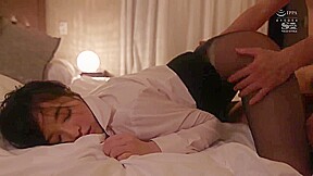 Action Taken By An Excited Boss Imagining Big Tits From The Swelling Of A New Female Employee's Blouse