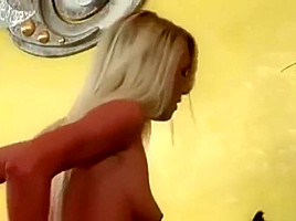 Alan Stafford Pounds Blonde Slut