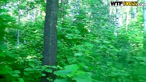 Albina Enjoys Outdoor Sex
