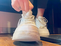 Ally Kay In Femdom And Foot Fetish With Horny Boyfriend