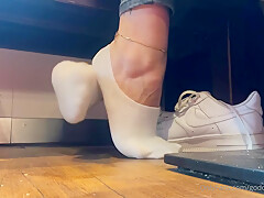 Ally Kay In Femdom And Foot Fetish With Horny Boyfriend