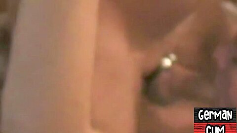 Amateur German gay barebacked in 3some till cum in mouth