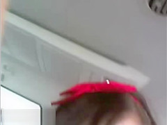 Amateur Girlfriend Snow White Cosplay Public Car Masturbation