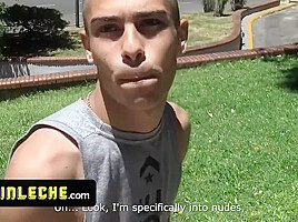 Amateur Latino Boy Meets Stranger In The Park And Becomes His New Sex To