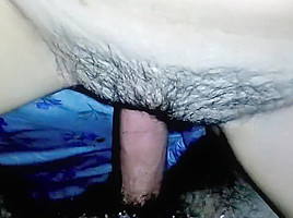 Amateur couple enjoying magic wand + fuck