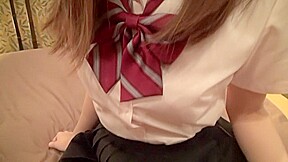 Amazing Japanese girl in Crazy teens 18+, POV JAV movie