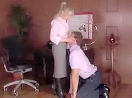 Amazing amateur Fetish, Office adult movie