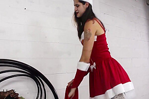 Amy Black In Mamae Noel Gostosa Fodida Pelo Negao Dotado No Natal - Completo No Red - ** Liu Gang ** 7 Min
