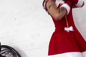 Amy Black In Mamae Noel Gostosa Fodida Pelo Negao Dotado No Natal - Completo No Red - ** Liu Gang ** 7 Min