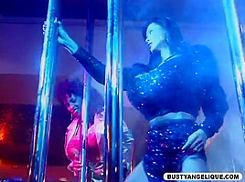 Angelique and Minka On Stage In London - BigBoobBundle