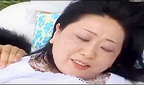 Another fat asian mature farm wife
