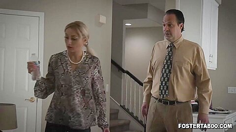 Aria Skye In Asian teen 18+ 3some With New Foster Parents
