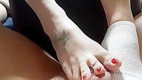 Arousing Milf Plays With My Penis Until I Cum On Her