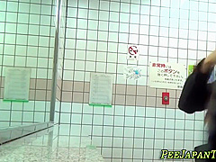 Asian Amateurs Urinating