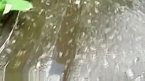 Asian Babe Watched Peeing