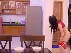 Asian, Brunette, Uncensored Video