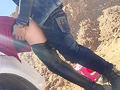 Asian Girl Fucked Outdoors