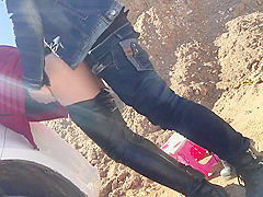 Asian Girl Fucked Outdoors