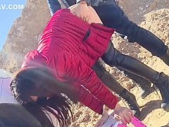 Asian Girl Fucked Outdoors