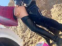 Asian Girl Fucked Outdoors