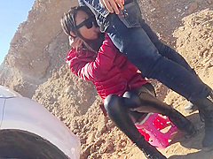 Asian Girl Fucked Outdoors