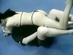 Asian Girl Wrestling Ballbusting