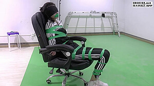 Asian Tracksuit Bondage