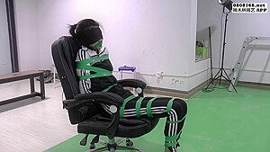 Asian Tracksuit Bondage