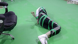 Asian Tracksuit Bondage