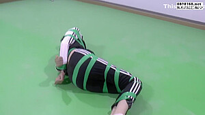 Asian Tracksuit Bondage