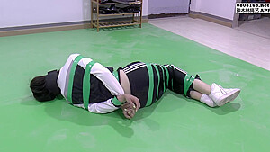 Asian Tracksuit Bondage