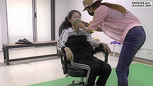Asian Tracksuit Bondage