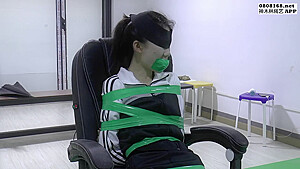 Asian Tracksuit Bondage